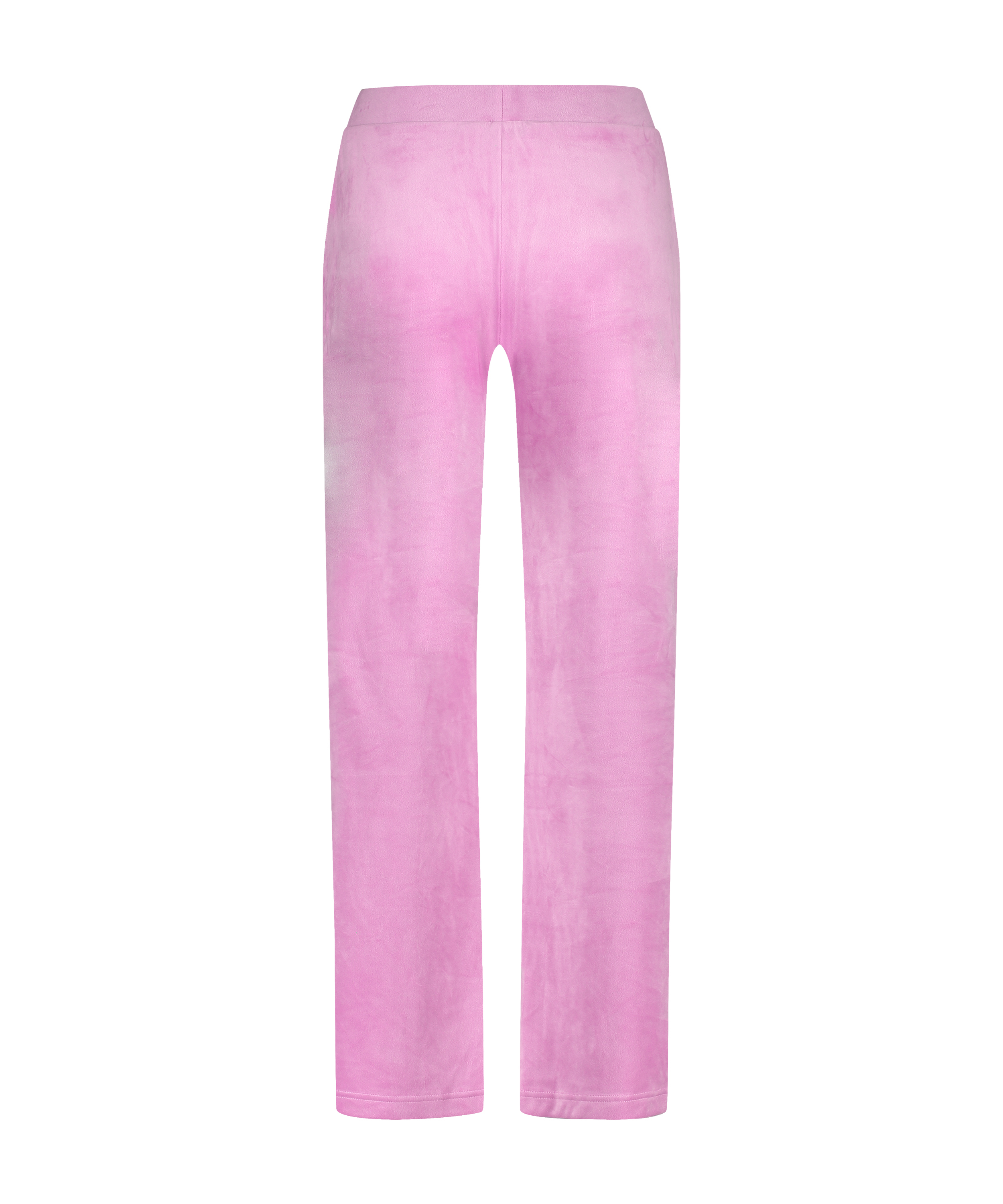 Velours Pyjama Pants, Pink, main