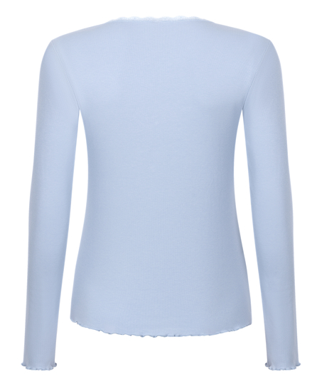 Top Jersey Rib, Blue