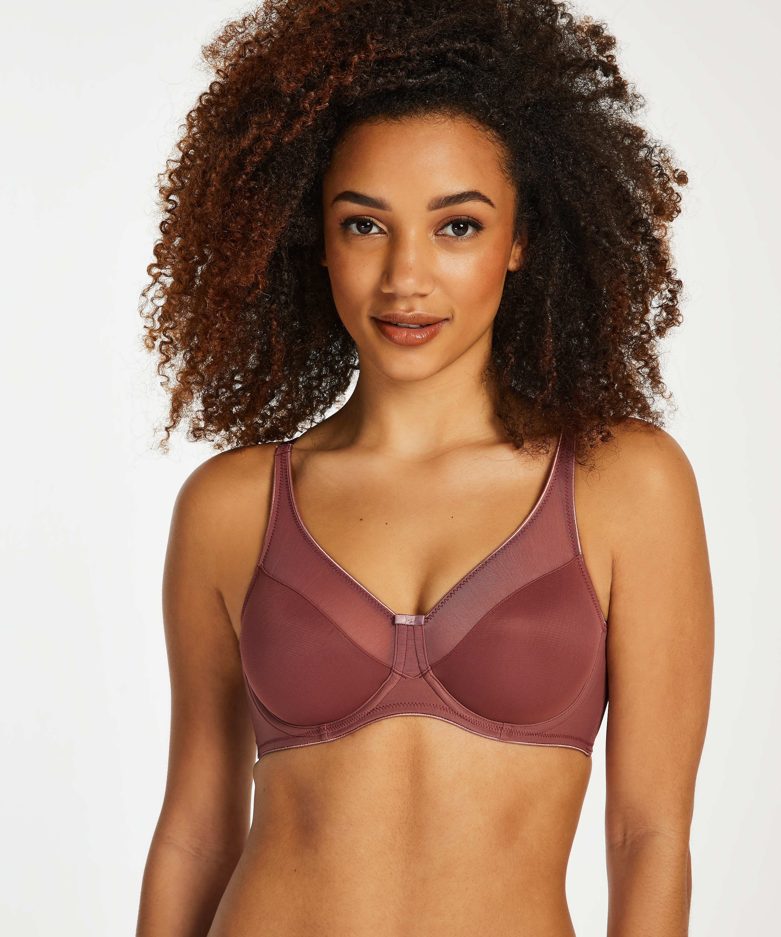 Nina NonPadded Underwired Minimizer Bra for £27 Plus Size Bras
