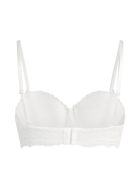 Marine Padded Underwired Bra, White