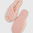 Fake Fur Slippers, Pink