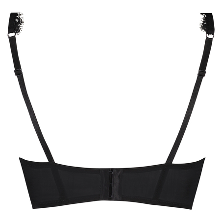 Marilee Non-Padded Longline Underwired Longline Bra, Black