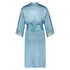 Silk Lace Kimono, Blue