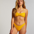 Crinkle Bikini Set, Yellow