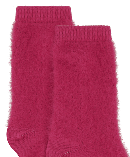 1 pair of knitted socks, Pink