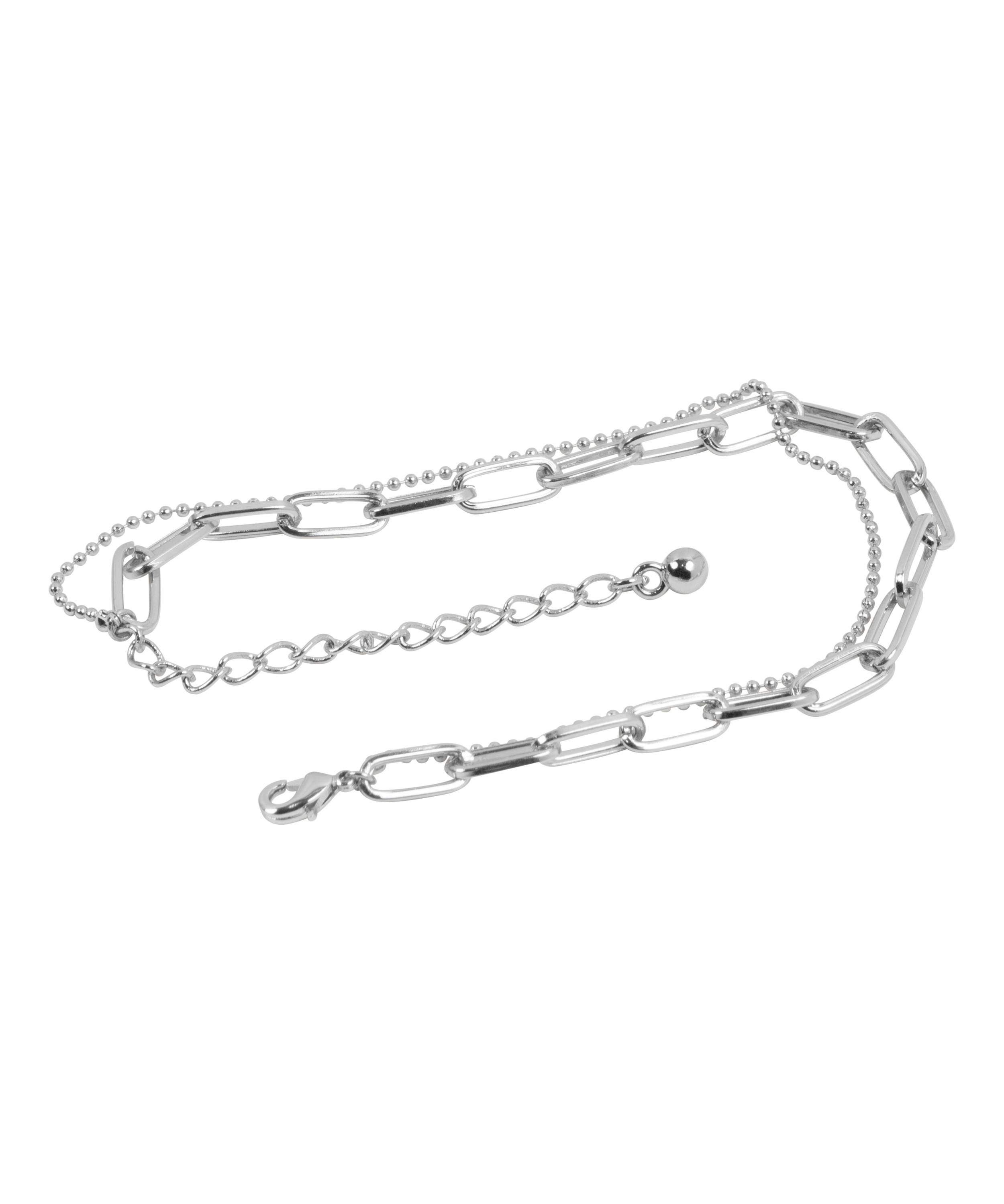 Chain Bracelet, Grey, main