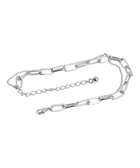 Chain Bracelet, Grey