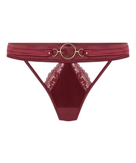 Marjolein Highleg Thong, Red
