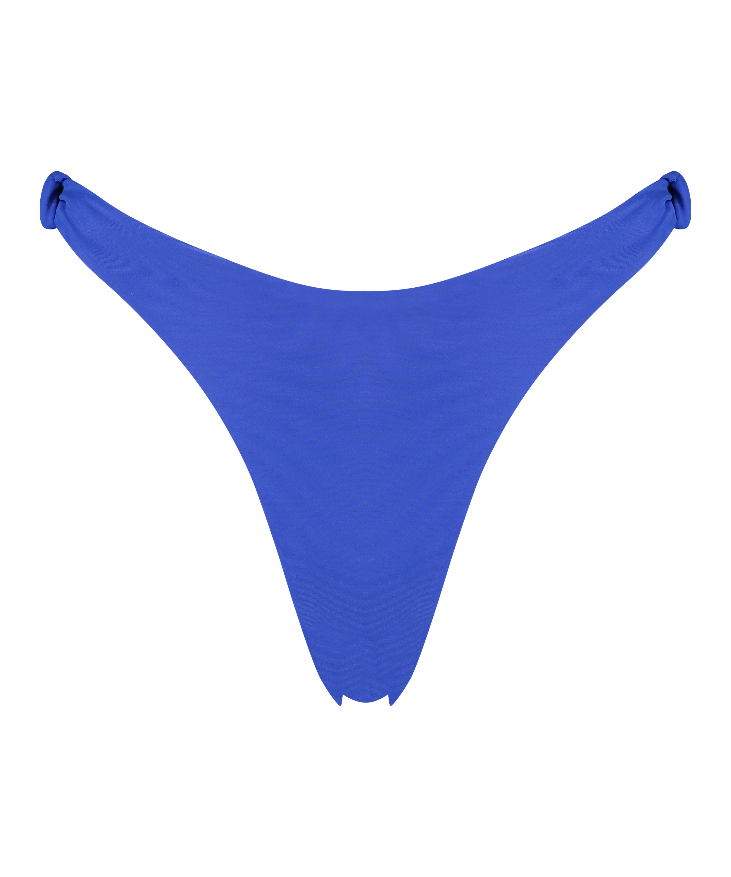 Luxe high-cut bikini bottoms, Blue, main