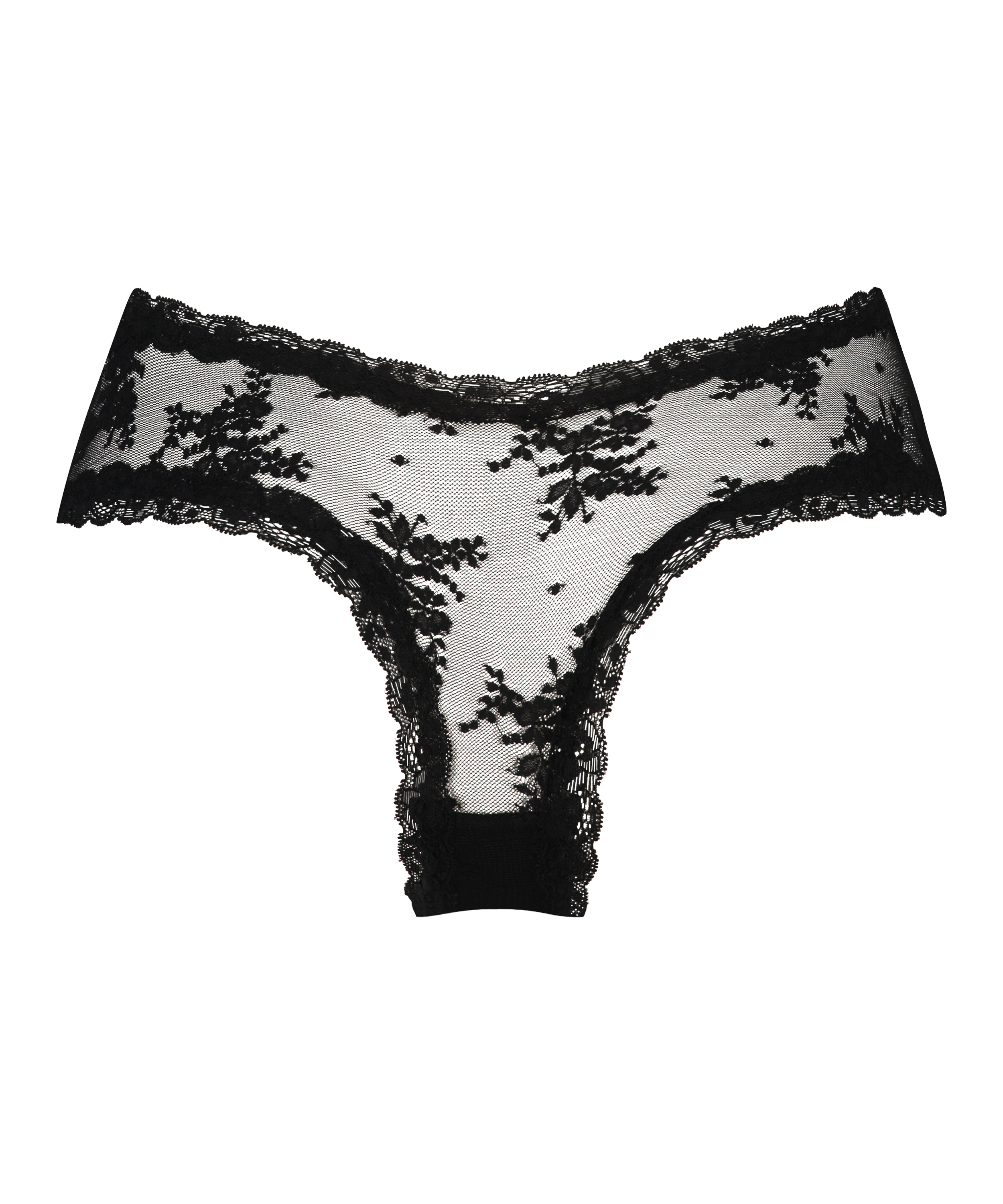 V-shape Mesh Brazilian, Black, main