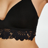 Evey Padded Non-Underwired push-up Bra, Black