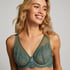 Bella Non-Padded Underwired Bra, Green