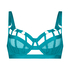 Sting Non-Padded Underwired Bra, Blue