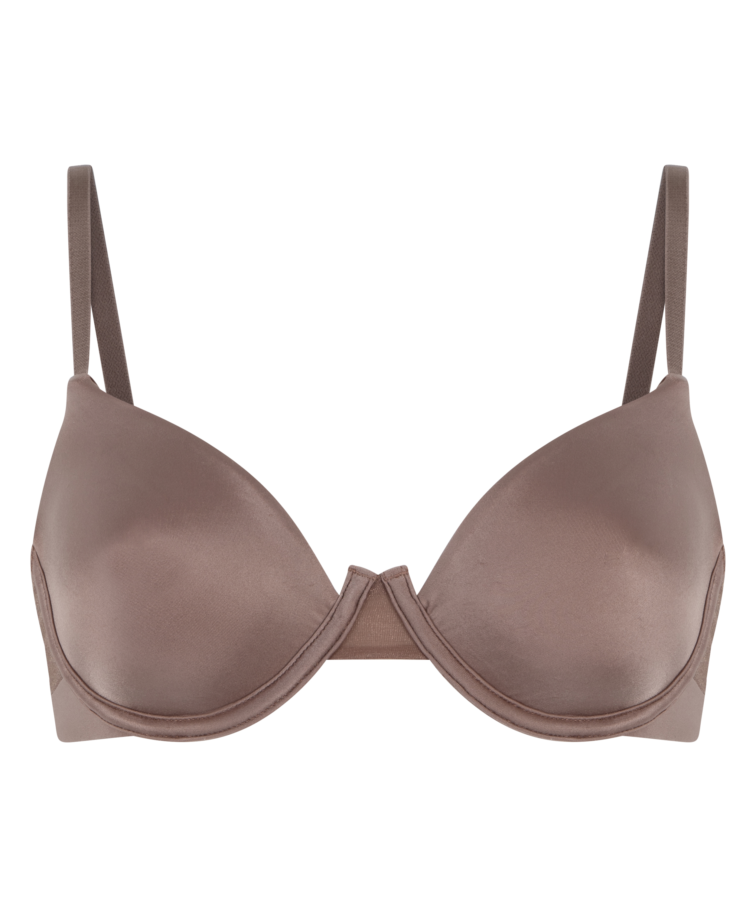 Blaze Non-Padded Underwired Bra, Brown, main