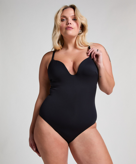 Neoprene Swimsuit, Black