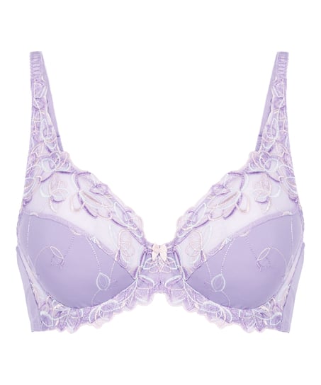 Diva Non-Padded Underwired Bra, Purple