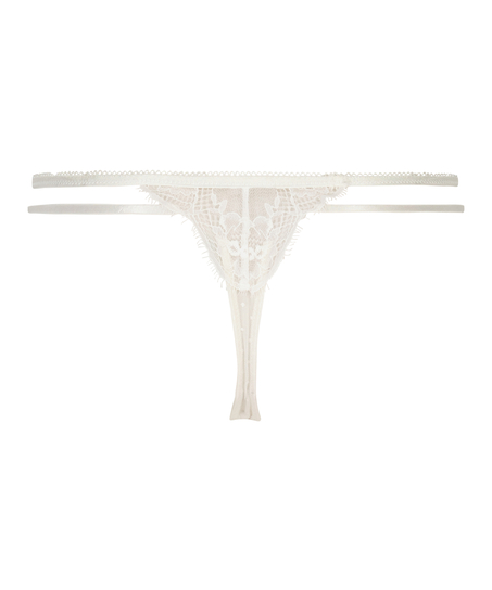 Jolie Thong, White