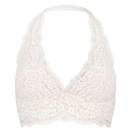 Marina padded bralette, White