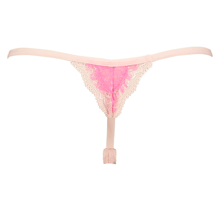 Low tanga briefs Sylvie sparkle, Pink