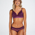Sophie Padded Non-wired Bra, Purple