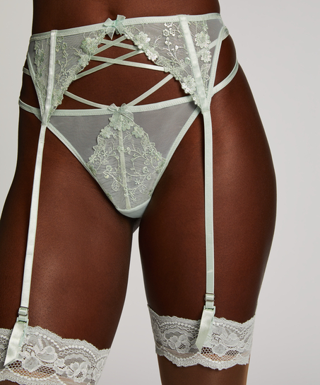 Lillia Suspenders, Green