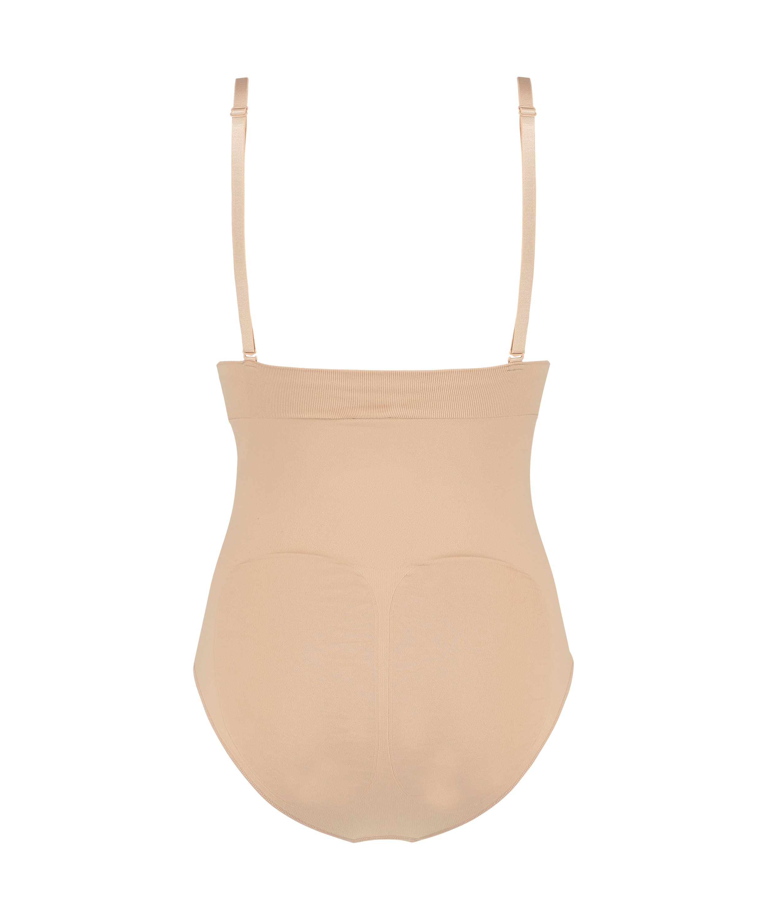 Seamless Enhancing High Waisted Knickers, Beige, main