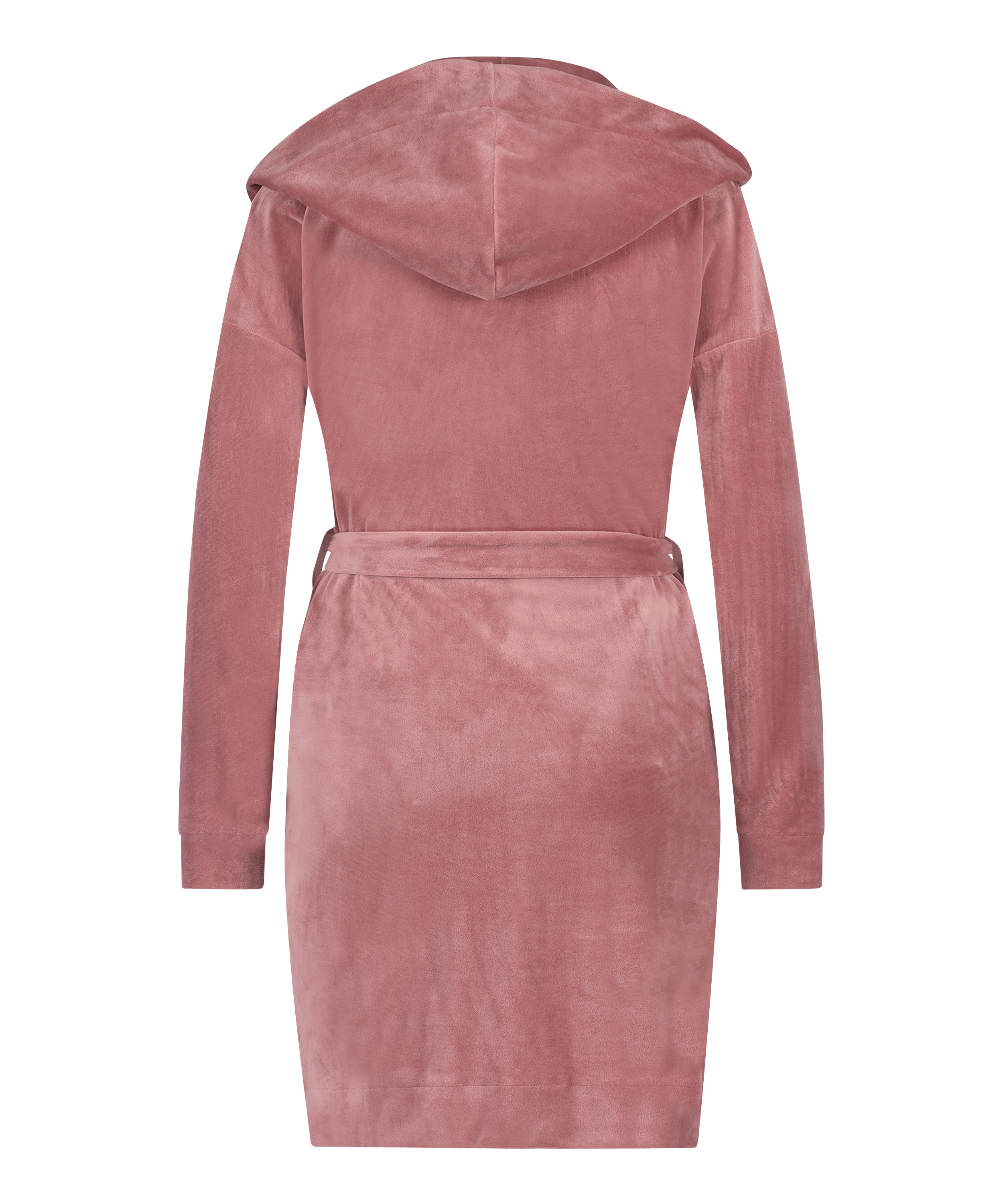 Velours Bathrobe, Purple, main