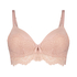 Sabina padded longline non-wired bra, Pink