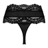 High thong Marie, Black