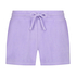 Velvet Pocket shorts, Purple