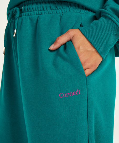 Sweat jogging bottoms, Green