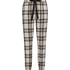 Petite Twill Check Pyjama Pants, Beige