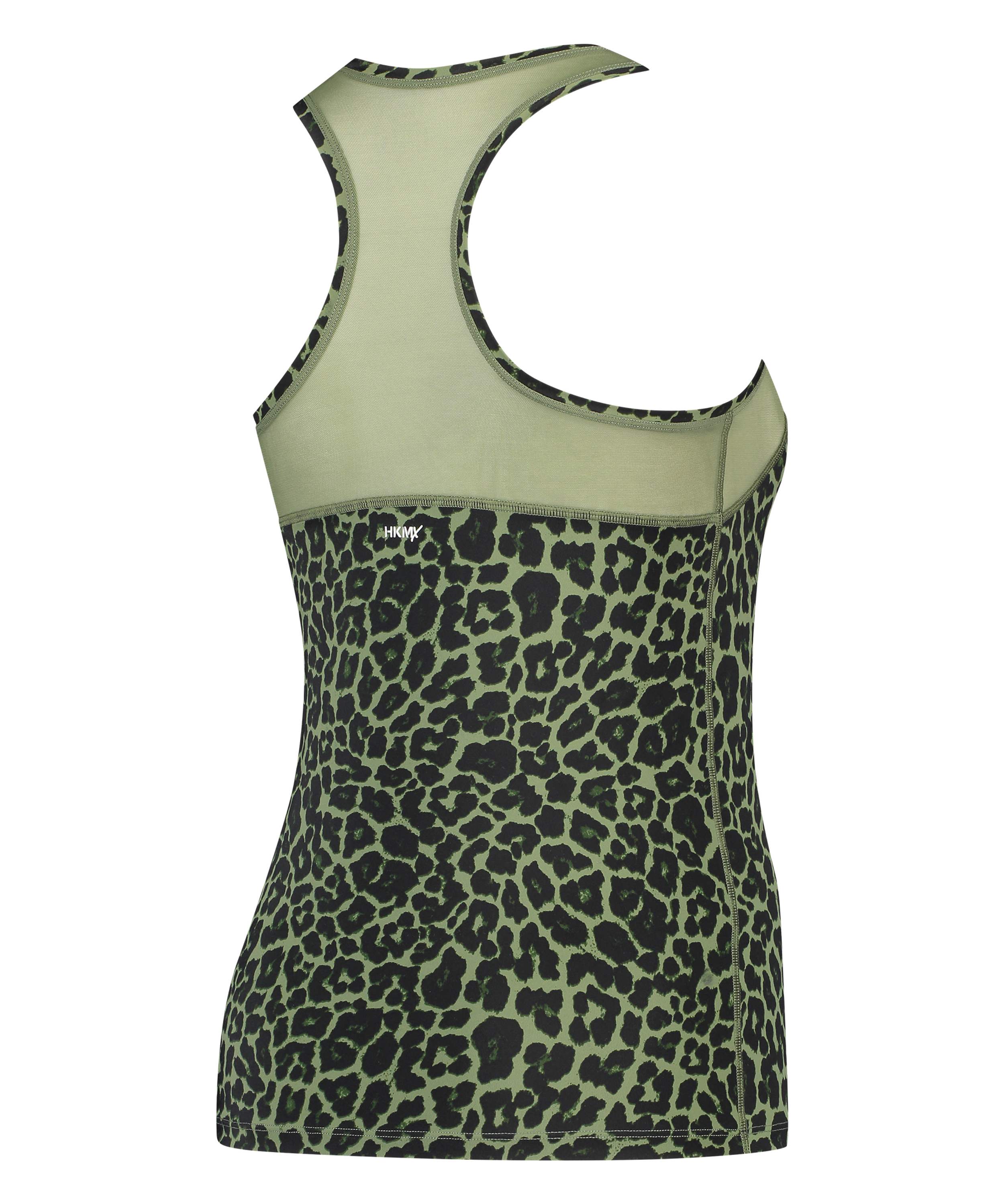 HKMX Sport slim fit tank top, Green, main