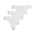 3-Pack Madison Thong, White