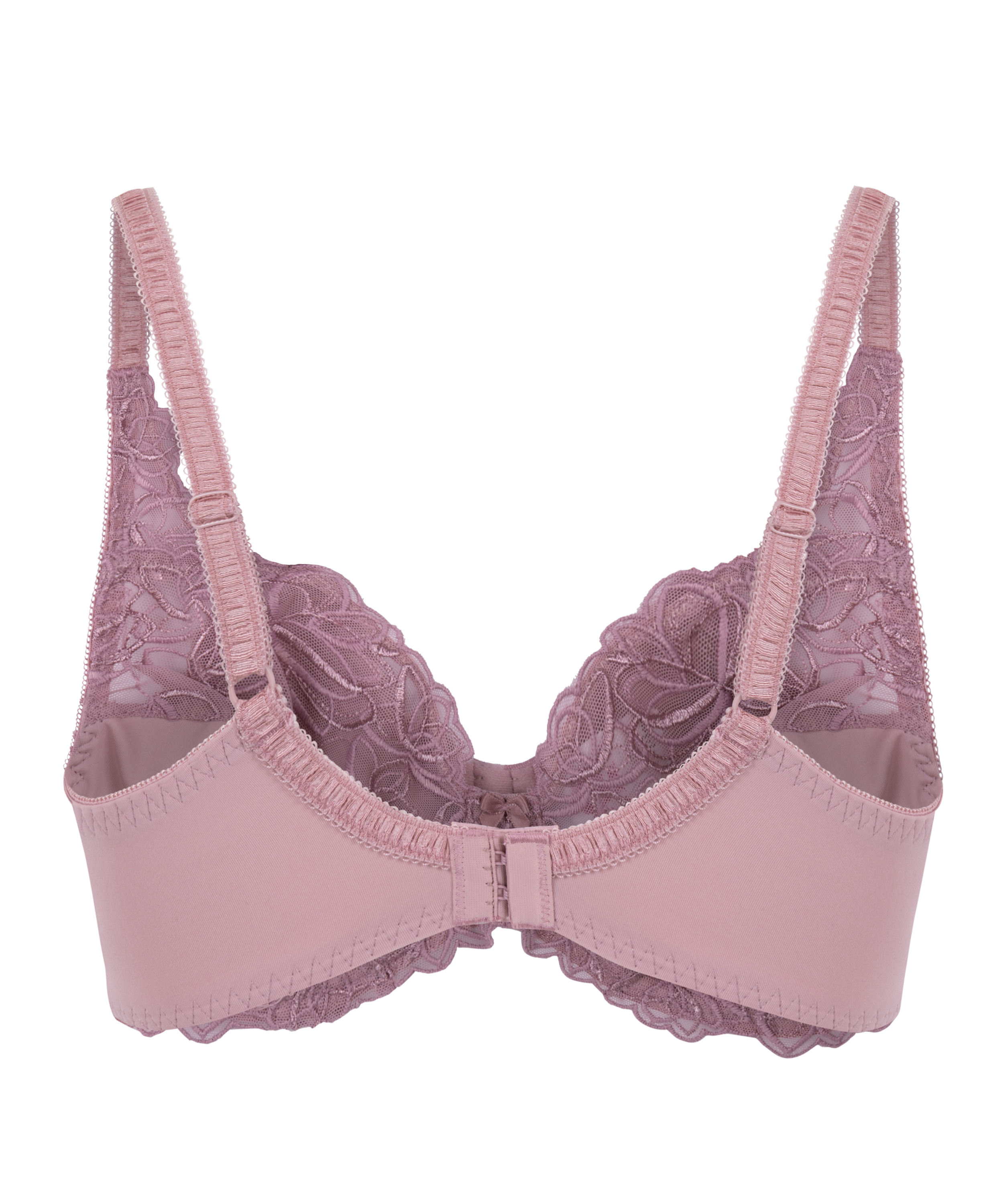 Diva Non-Padded Underwired Bra, Pink, main