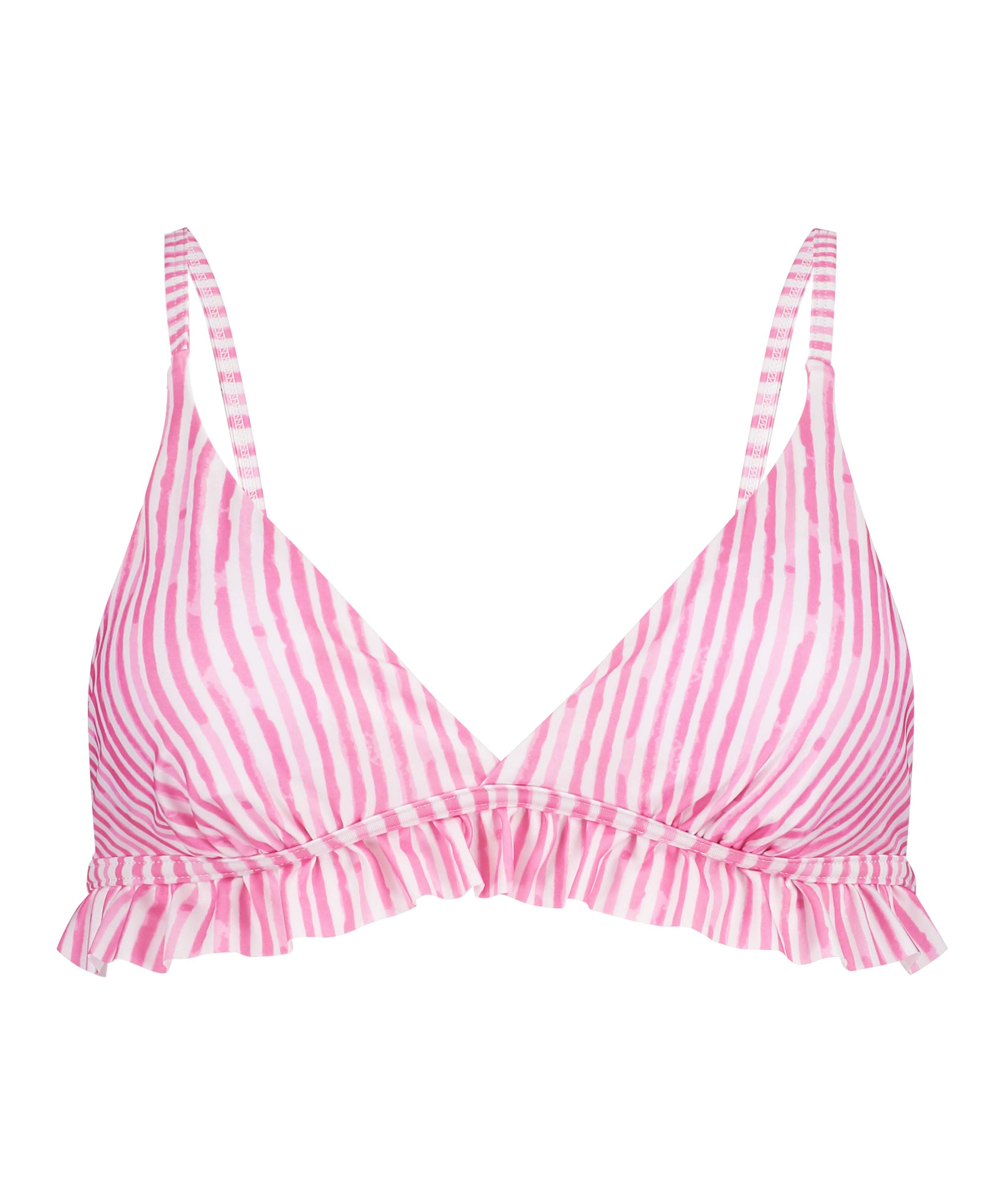 Julia Triangle Bikini Top, Pink, main