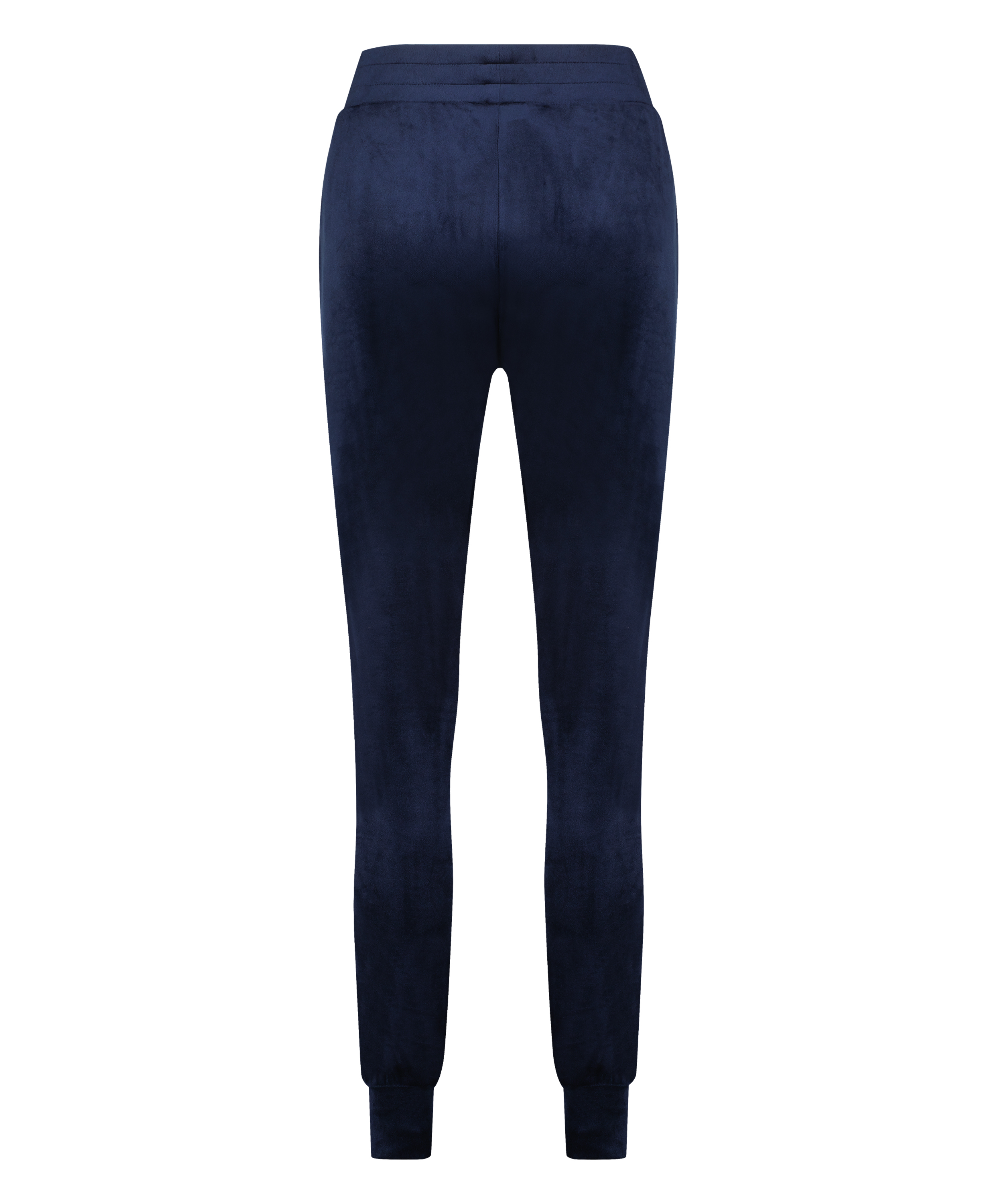 Velours Jogging Pants, Blue, main