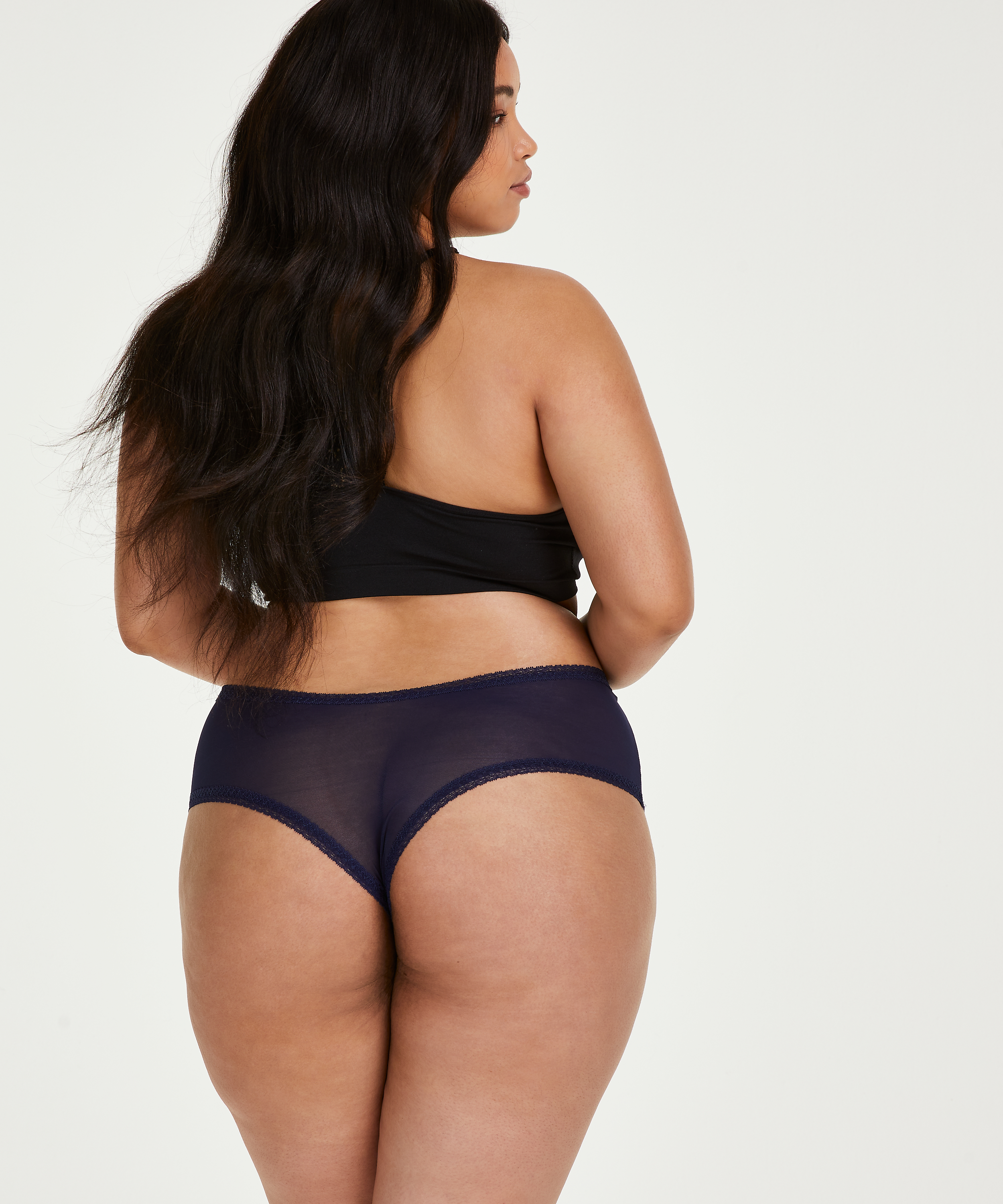 Franzi V-shaped Brazilian Curvy, Blue, main