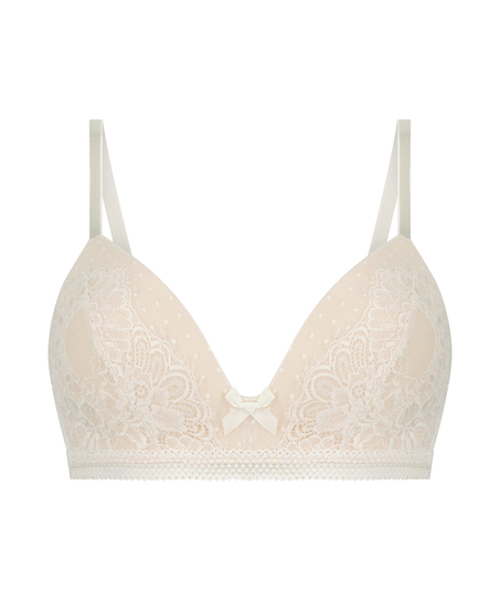 Bessie Padded Non-Wired Bra, White