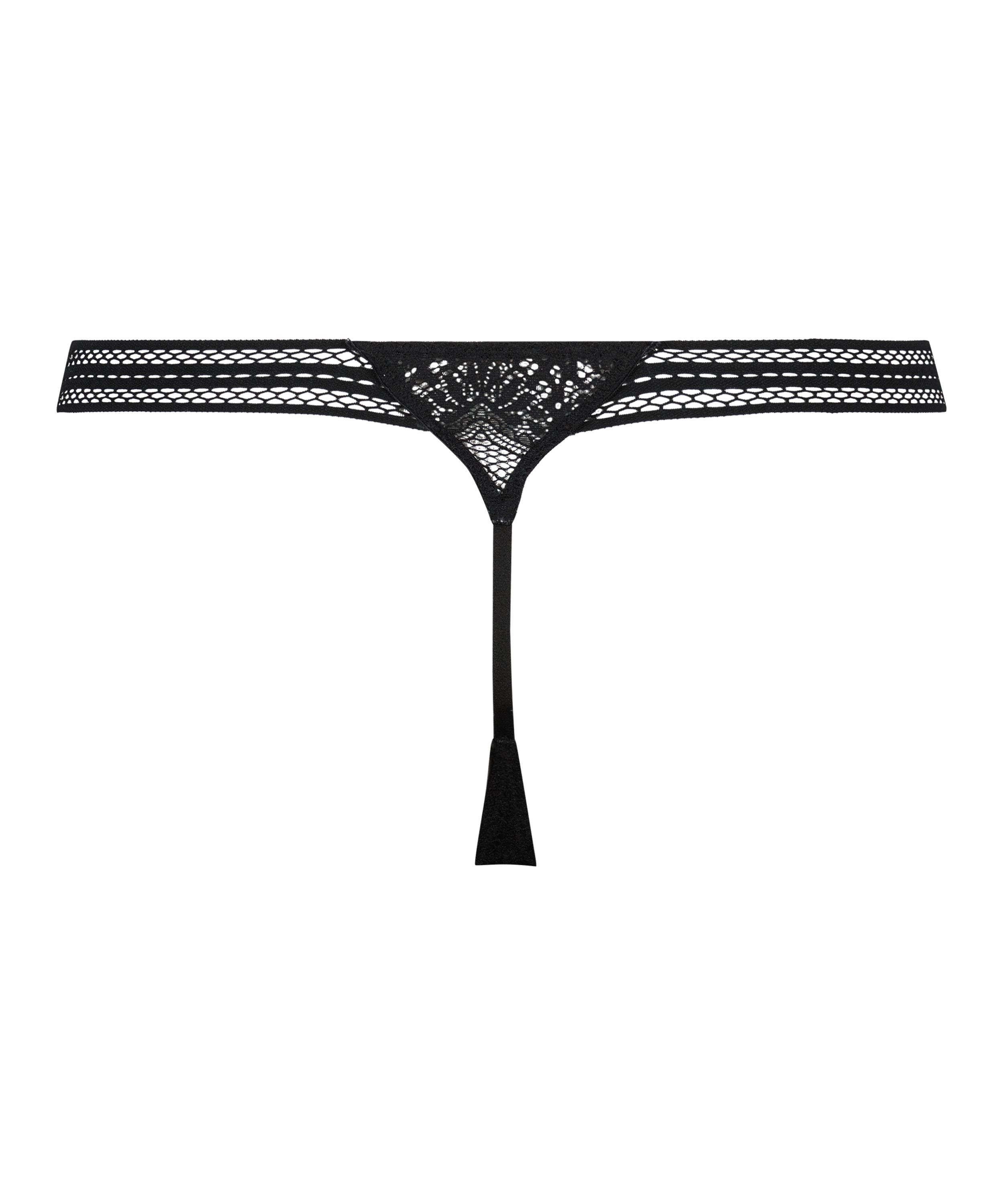 Cassie mini thong, Black, main