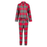 Twill pyjama set, Red