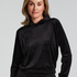Velours top, Black