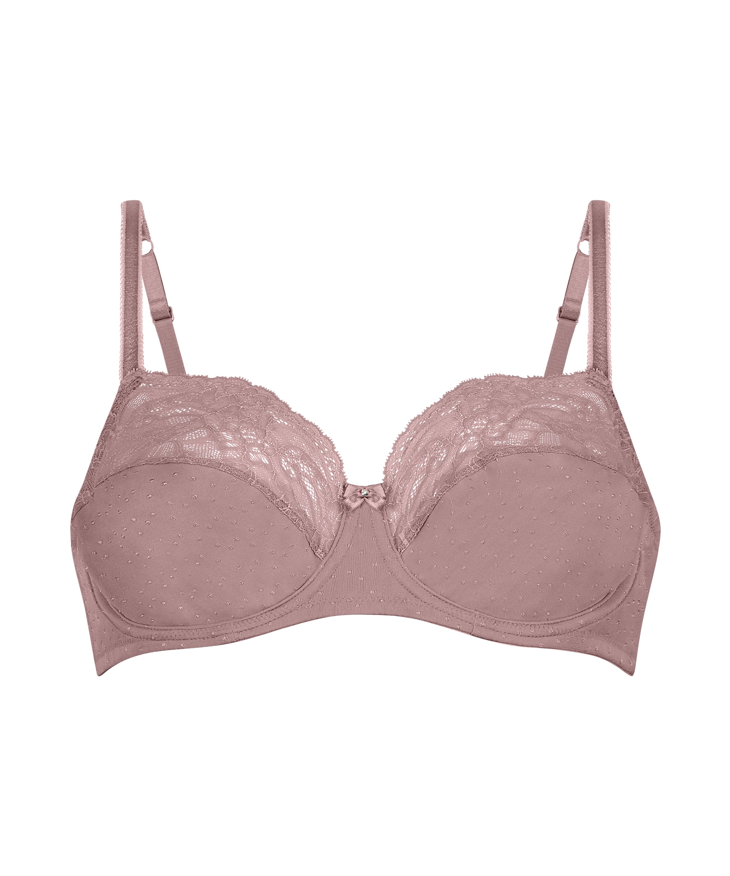 Sophie Non-Padded Underwired Bra, Pink, main