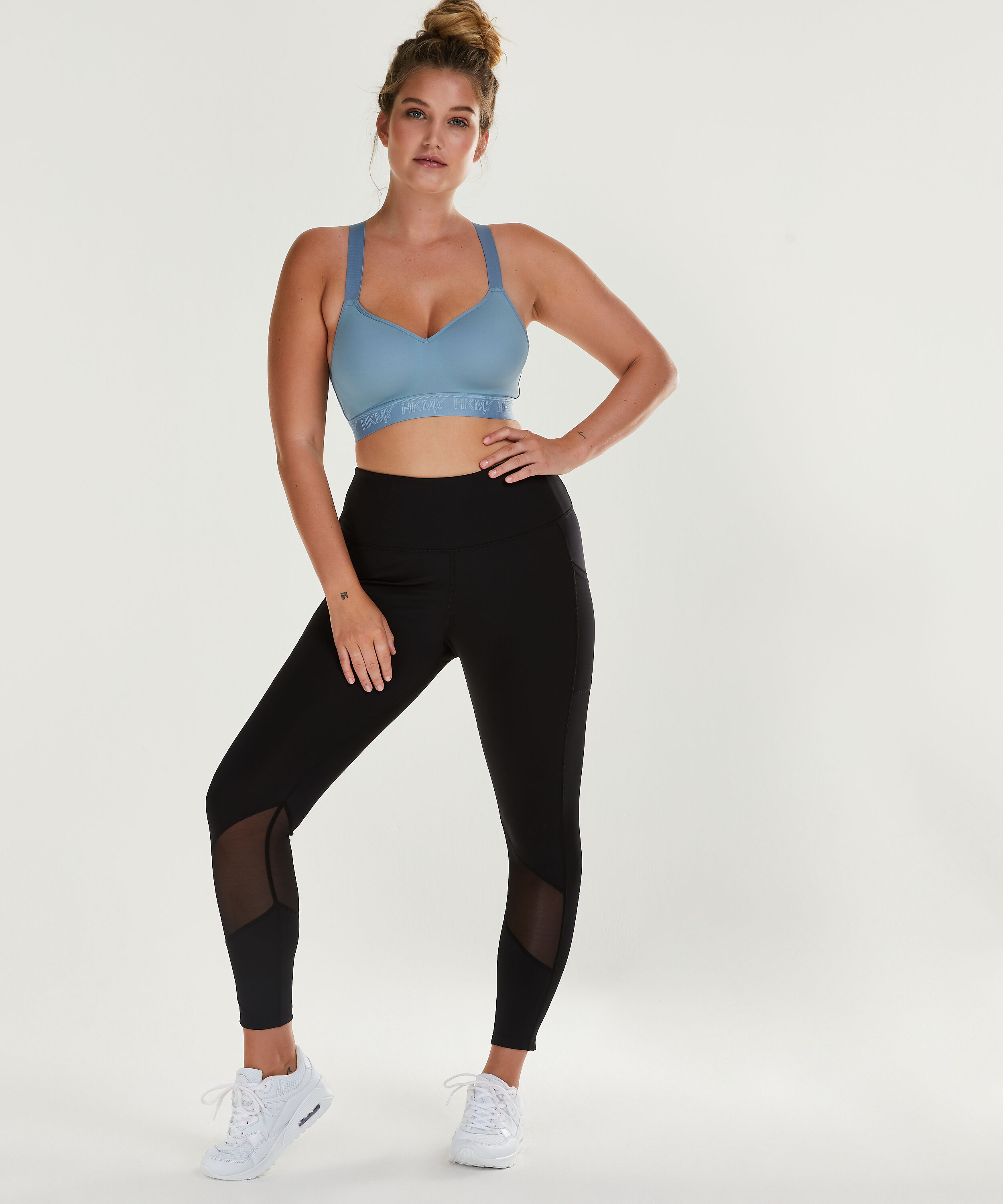 HKMX Sports bra The All Star Level 2, Blue