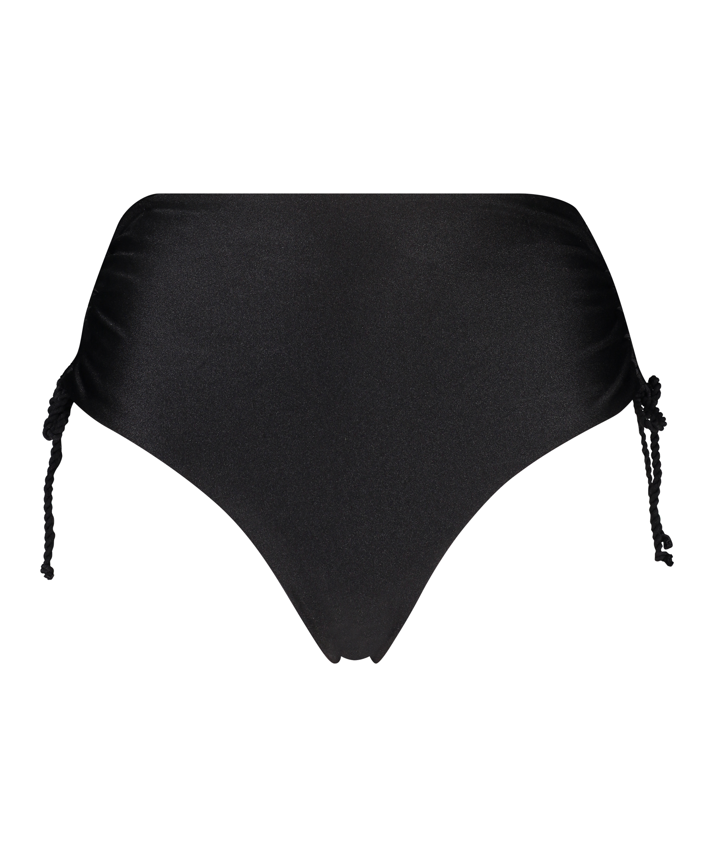 Lais Brazilian high bikini bottoms, Black, main