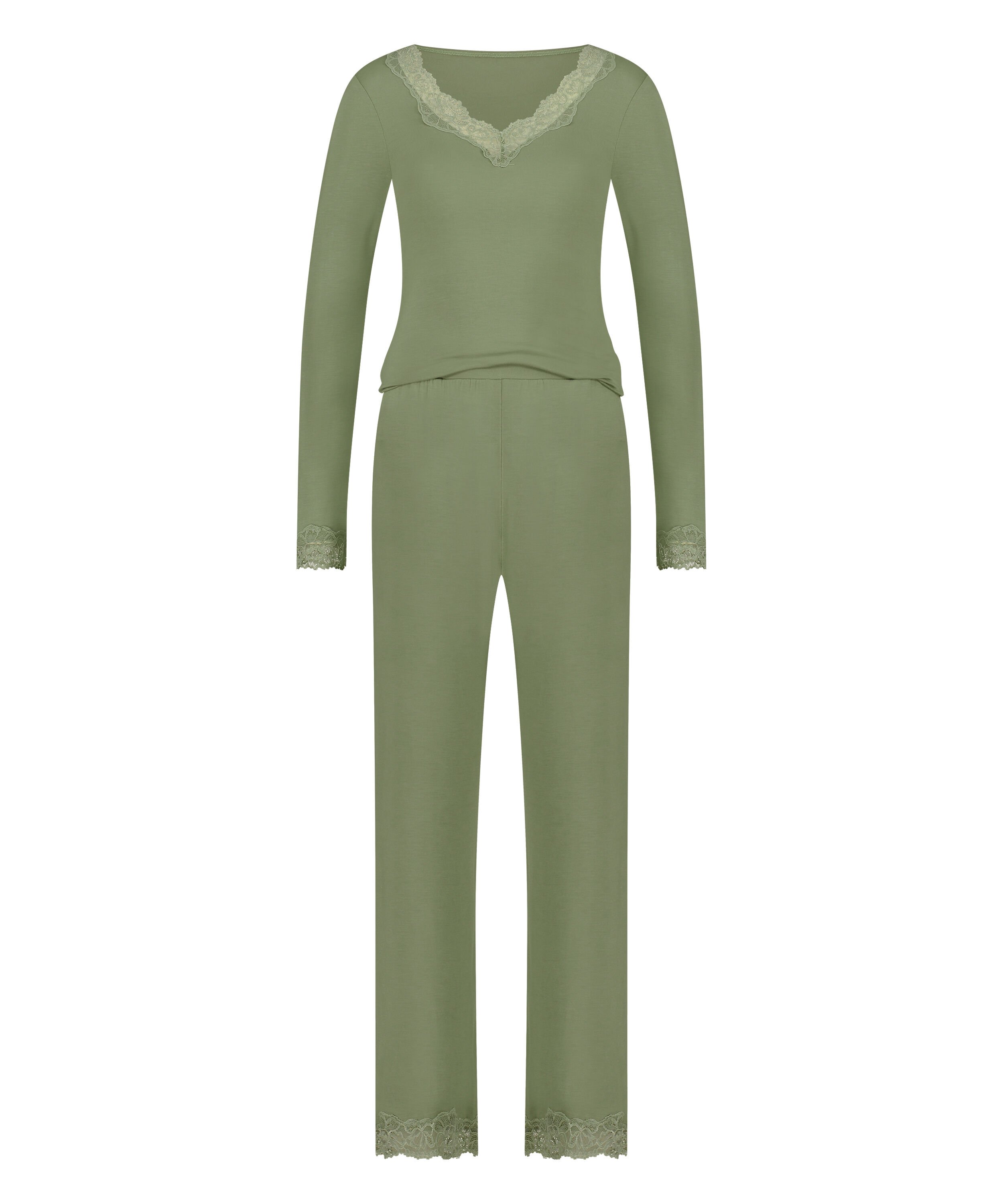 Pajama Set, Green