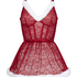 Sexy Santa Wired Slip Dress, Red