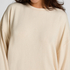 Jersey Long-Sleeved Pyjama Top, White