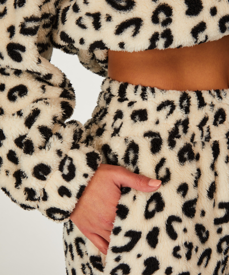 Fleece Joggers, Black