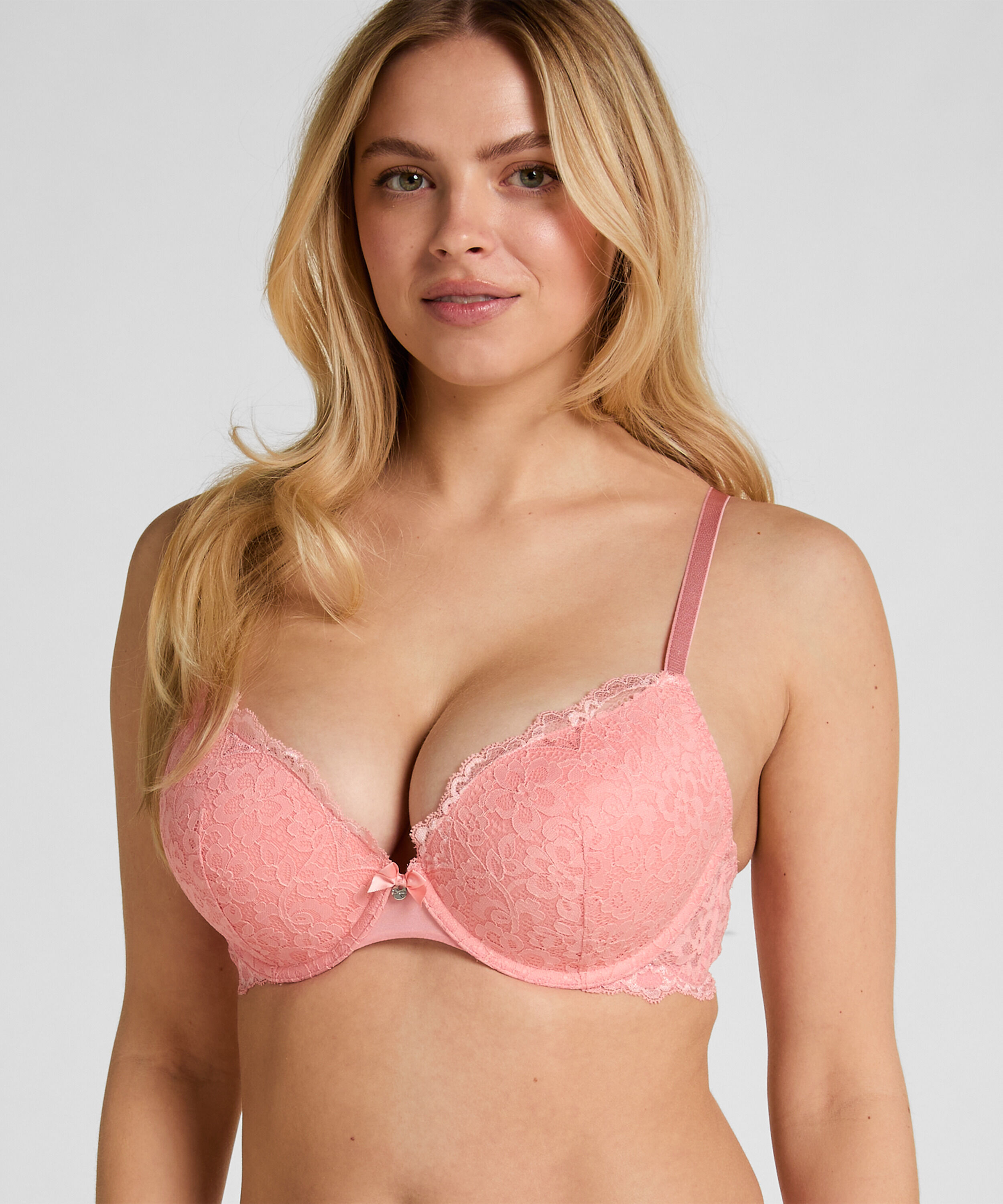 Marine Padded Underwired Push-Up Bra